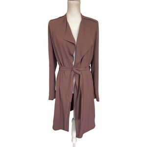 Aritzia Babaton Quincey Trench in Mauve Size Small